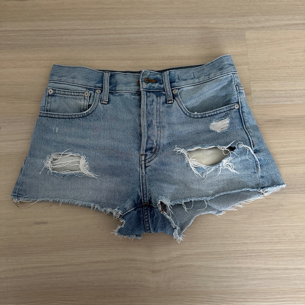 Madewell Relaxed Denim Shorts w25